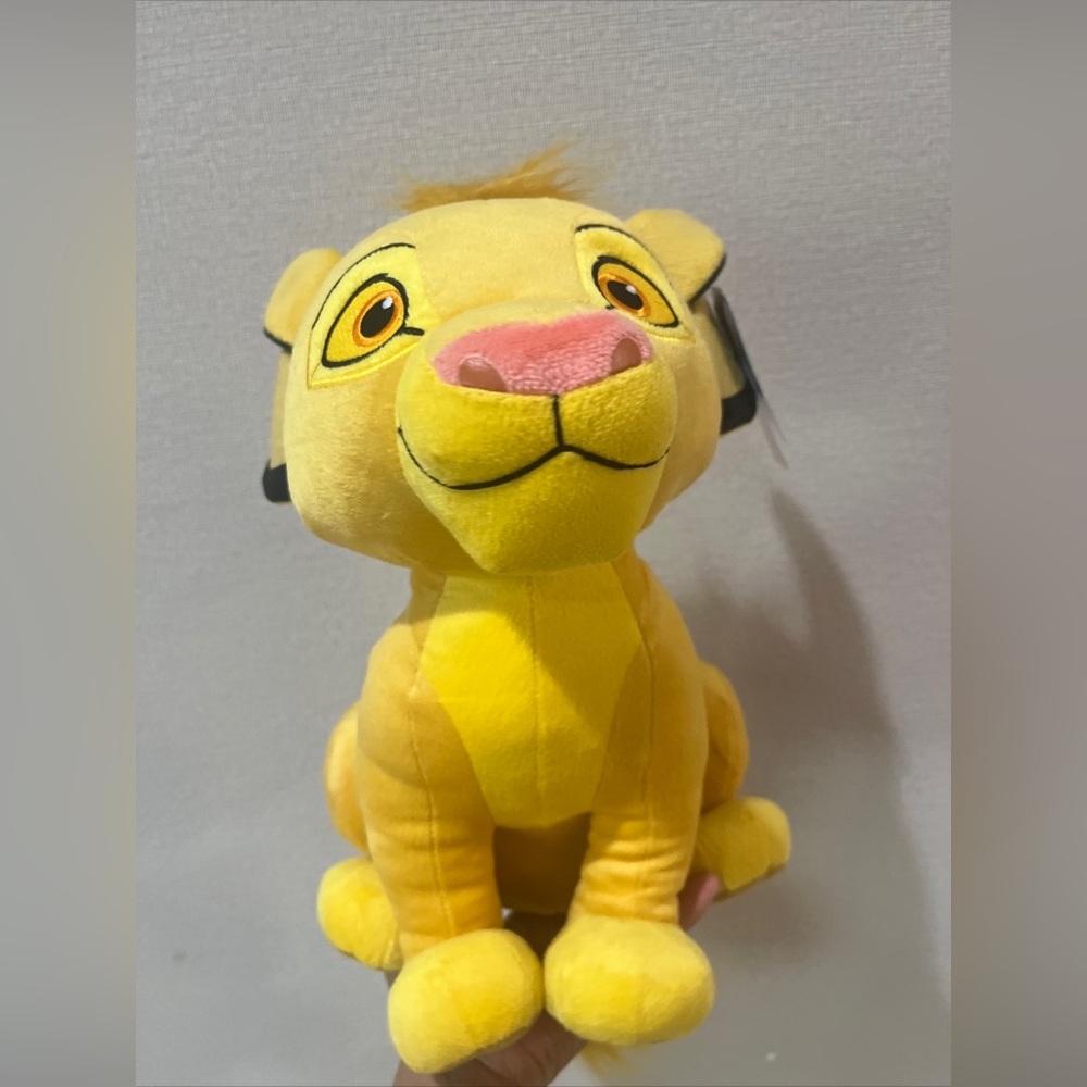 SIMBA The Lion King Deluxe Plush Toy Disney Size Large 12” New